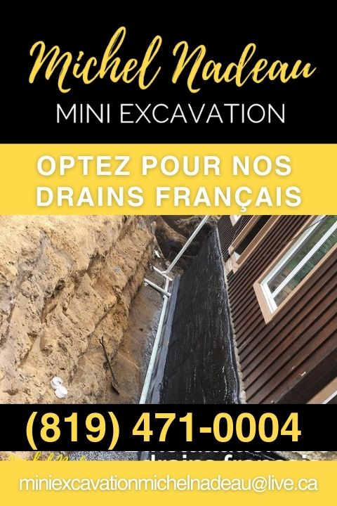 Entreprise spécialisée en drain charlevoix droite