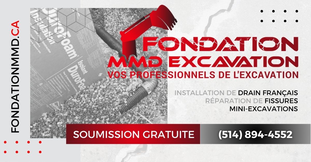 Entreprise spécialisée en drain Saint-Bruno-de-Montarville